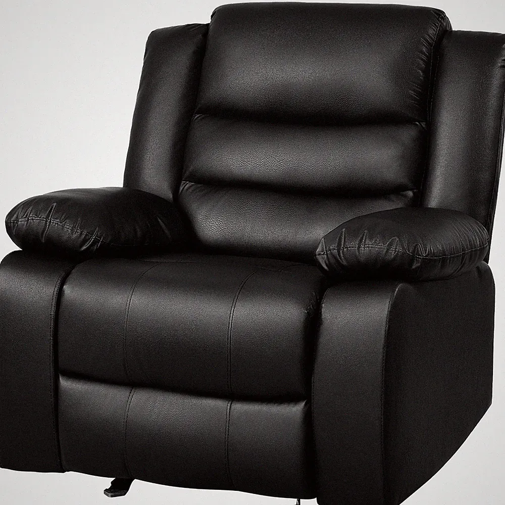 Faux Leather Rocking Chair