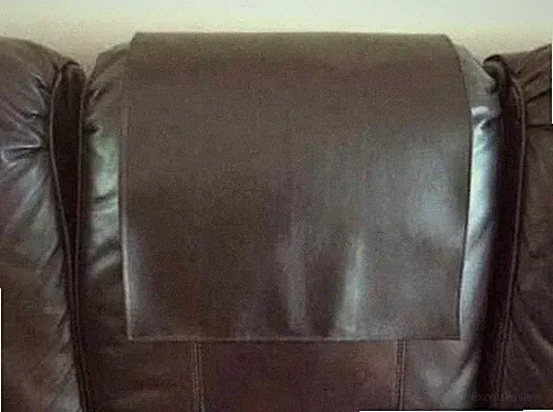 New Brown Recliner Original Lambskin Leather Furniture Headrest Chair Handmade