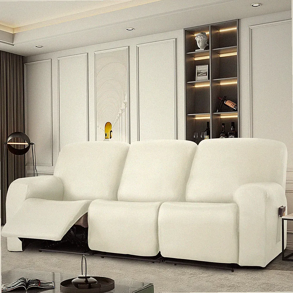 PU Leather Recliner Sofa Covers Waterproof Stretch Slipcover Furniture Protector